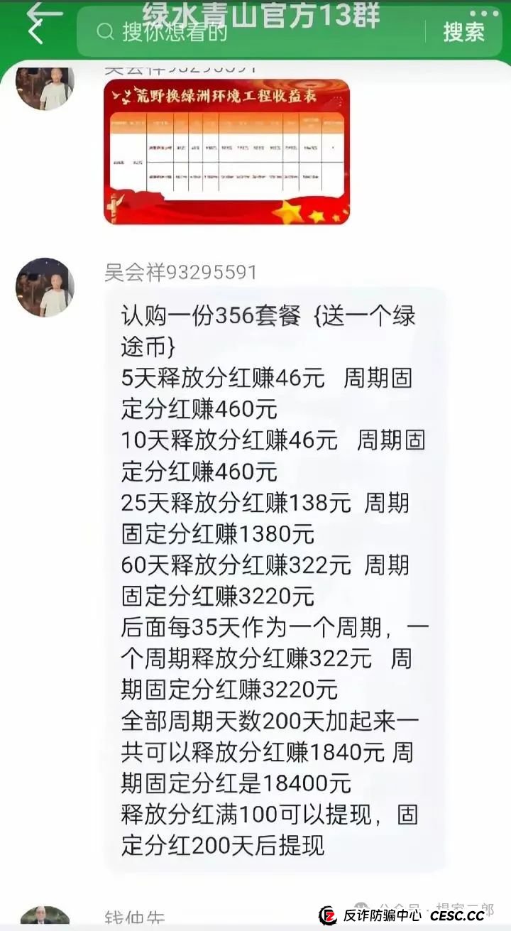 今日曝光打着＂碳达峰、碳中和＂名义的资金盘骗局＂绿途app＂
